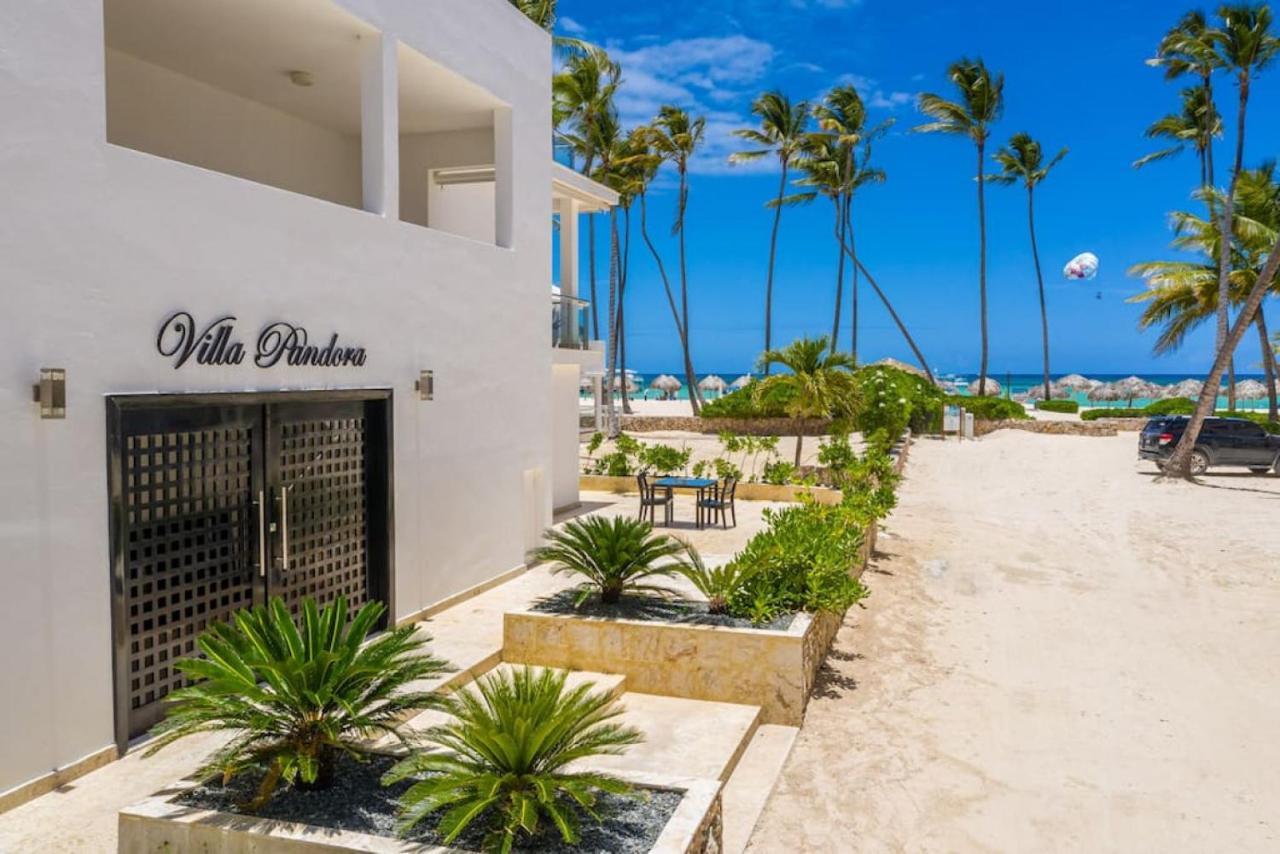 Villa Pandora Beach Front Villa With Chef Game Room Pool Punta Cana Dış mekan fotoğraf