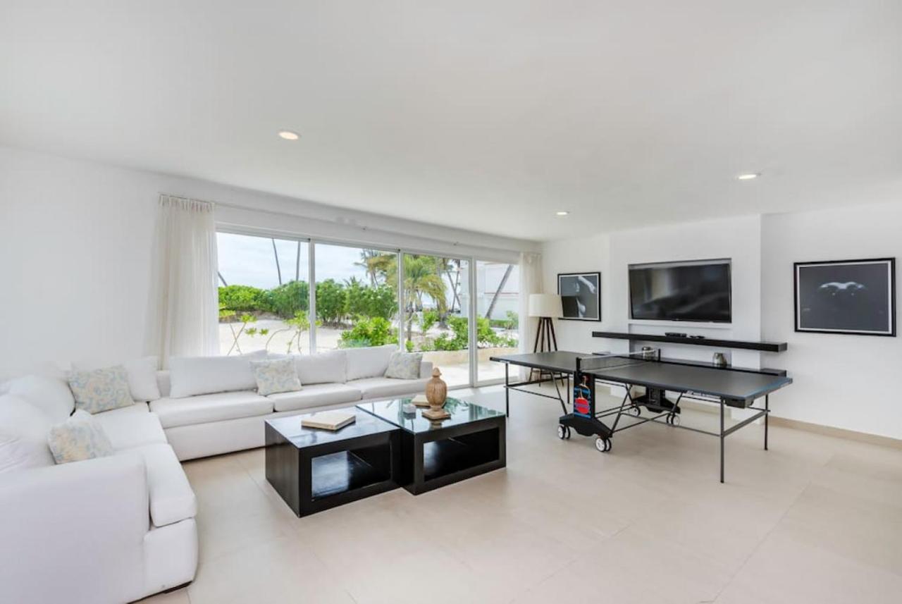Villa Pandora Beach Front Villa With Chef Game Room Pool Punta Cana Dış mekan fotoğraf